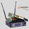 BỘ MICRO KHÔNG DÂY ĐẦU THU CHUYÊN NGHIỆP SANTANA MS-109. LOA KÉO ĐIỆN DI ĐỘNG SANTANA CÔNG SUẤT LỚN