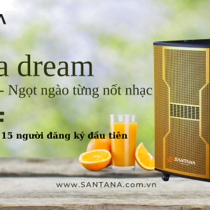 LOA KÉO ĐIỆN DI ĐỘNG VÕ GỖ BASS CÔNG SUẤT LỚN 1500W SANTANA S-555, MICRO, LOA FULL, KHÔNG DÂY, KARAOKE