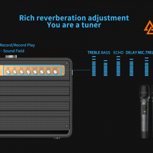 LOA XÁCH TAY SANTANA S-299. LOA KEO ĐIỆN DI ĐỘNG, LOA FULL GIÁ RẺ. MICRO