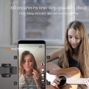 LOA CÁCH TAY ĐIỆN DI ĐỘNG SANTANA S-226. MICRO, LOA FULL, VANG, ĐẨY, LOA GIÁ RẺ